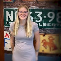 Abby Higley at Sunset Ford