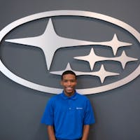 Taron Stokes at Glanzmann Subaru