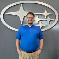 Alex Liebel at Glanzmann Subaru
