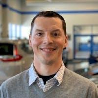 Tony Sitzler at Bianchi Honda