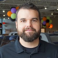 John Bordine at Gene Butman Ford