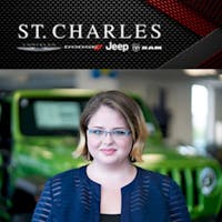 Jessica Haptonstall at St. Charles Chrysler Dodge Jeep Ram