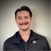 Justin Fell at North Penn VW