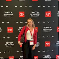 mallory leggett at NYE Toyota