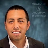 Guillermo Vasquez at McGrath Acura of Westmont