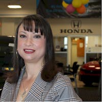 Lisa Galarza at Motorworld Honda