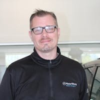Adam Ludwikowski at Motorworld Honda