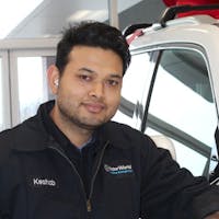 Keshab Lagun at MotorWorld Lexus