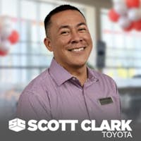 Javier Castaneda at Scott Clark Toyota