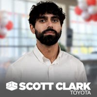 Faaiz Faisal at Scott Clark Toyota