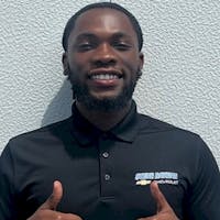 Mark Asare at Steve Rayman Chevrolet