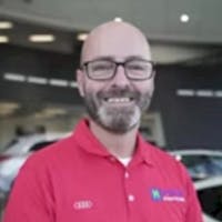 Bobby Strickland at Audi Shrewsbury
