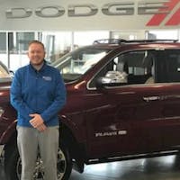 Jonathan Gibson at Crown Dodge of Fayetteville
