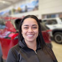 Corrine Villagomez at Rudy Luther Toyota