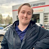 Gradie Thompson at Mccord's Vancouver Toyota
