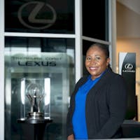 Andrea Gopie at Treasure Coast Lexus