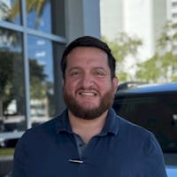 Oscar Perez at Gunther Volkswagen of Pompano Beach