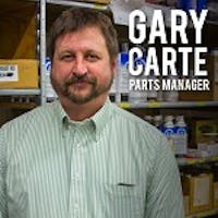 Photo of Gary Carte, Parts Manager