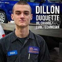 Photo of Dillon Duquette, Oil Change/Lube Technician