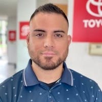 Omar Jimenez at Fort Wayne Toyota