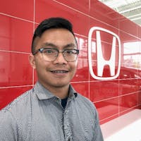 John Percia at Alberta Honda
