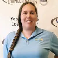 Heather Amos at Volvo Cars Pioneer Valley