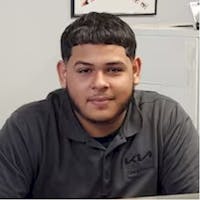 Angel Rivera at Gary Rome Kia