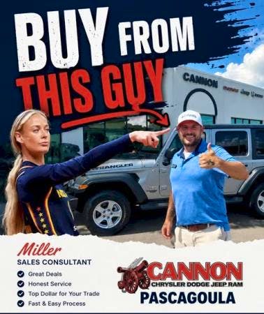 Cannon Coast Chrysler Dodge Jeep RAM Pascagoula, Pascagoula, MS, 39567