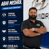 Abhimanyu Mishra at Ideal Hyundai Buick GMC