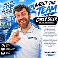 Corey Steer at Lundgren Honda of Greenfield