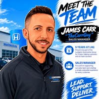 James Carr at Lundgren Honda of Greenfield