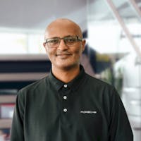 Semere Tesfai at Porsche Atlanta Perimeter
