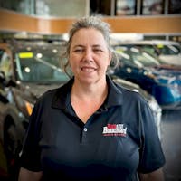 Susan Atwood at Ron Bouchard's Nissan