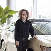 Karen Campbell at Lexus of London