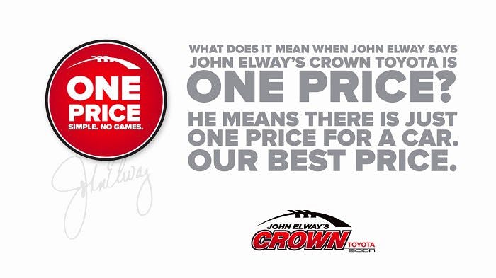 John Elway S Crown Toyota Service And Parts Department