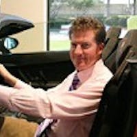 John Hrad at Lamborghini Dallas