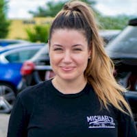 Karina Perez at Michael's Auto Sales Corporation