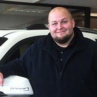 Levi Clark at CMA's Colonial Auto Center