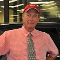 Hal Tibbs at CMA's Colonial Auto Center