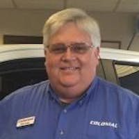 Mike Koger at CMA's Colonial Auto Center