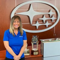 Tiffany Tomasello at Subaru of Las Vegas