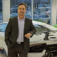 Ron Giger at Lamborghini North Los Angeles