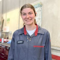 Sydney Morgan at Grande Prairie Nissan