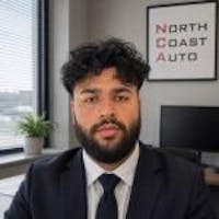 Oliver Dilmurodov at North Coast Mitsubishi of Bedford
