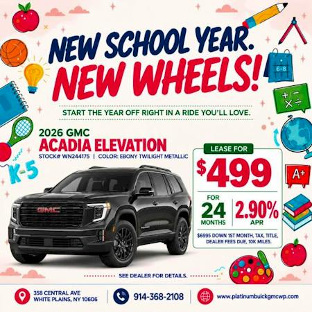 Platinum Buick GMC White Plains, White Plains, NY, 10606