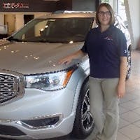Ashley Eason at Kent County Motors