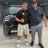 Pouniu Laupepa at Daytona Toyota