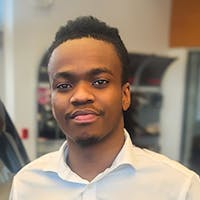 Glyn Igiraneza at Bill Dodge Nissan