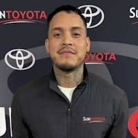 Alex Cajamarca at Sun Toyota