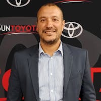 Simon Zidouhia at Sun Toyota